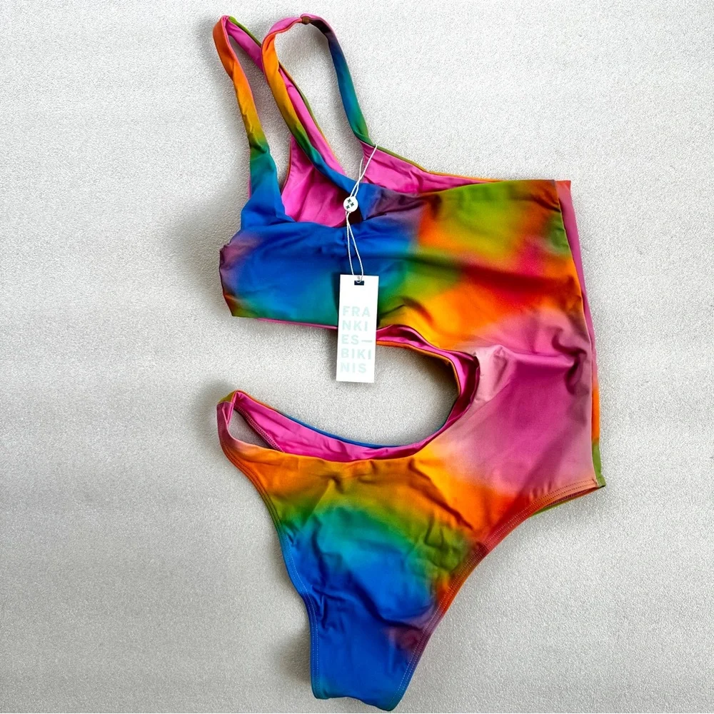 Frankie's Bikinis Makie Cheeky One Piece